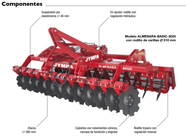 Grada rápida Almenara Basic — imagen 2 de 3